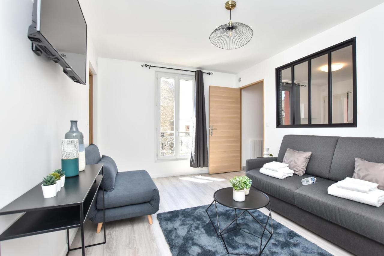 Authentic Apartment - 1Br-4P - La Villette Paris Exterior photo